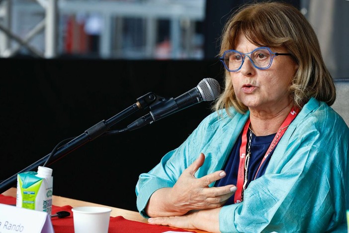 Tra i partecipanti al dibattito Vincenza Rando, avvocata, già vicepresidente di Libera e Senatrice