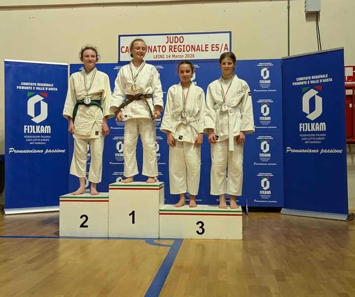 JUDO / Bronzo per Colombo e Gallo, il Judo Mondovì brilla al regionale Esordienti A JUDO / Bronzo per Colombo e Gallo, il Judo Mondovì brilla al regionale Esordienti A