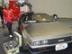 La DeLorean esposta alla mostra Back in Time - The Exhibition
