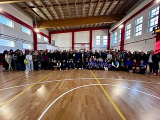 Questa mattina il taglio del nastro per la nuova palestra albese Questa mattina il taglio del nastro per la nuova palestra albese