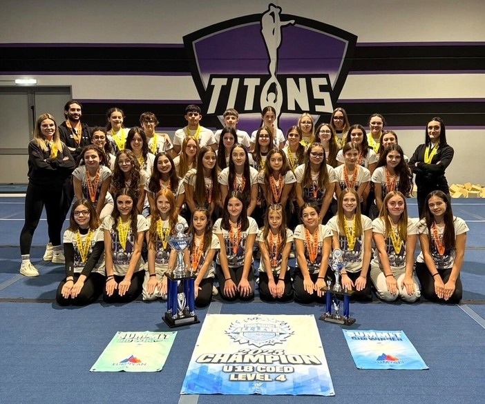 Alba Cheer a giungno vola a Lisbona con due team