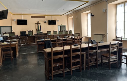 Aula del tribunale di Cuneo Aula del tribunale di Cuneo