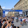 L'arrivo a Cuneo