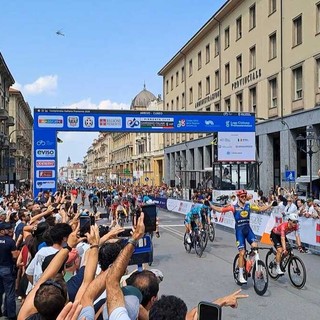 L'arrivo a Cuneo