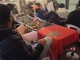 Le immagini della comunità marocchina albese durante la semifinale del 2022 Le immagini della comunità marocchina albese durante la semifinale del 2022