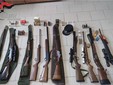 Armi sequestrate dai carabinieri forestali