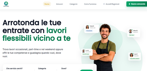 Ad Alba nasce Arrotonda.com: un sito gratuito, fatto nel tempo libero, per i lavoretti vicino a casa
