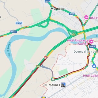 Le code segnalate dal servizio traffico di Google, ora in via di risoluzione
