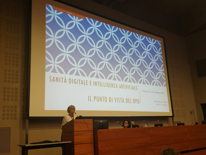 Sanità digitale e intelligenza artificiale, l’Asl Cn1 al convegno di Firenze
