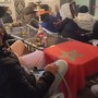 Le immagini della comunità marocchina albese durante la semifinale del 2022 Le immagini della comunità marocchina albese durante la semifinale del 2022