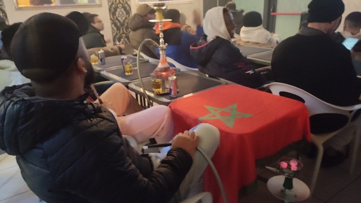 Le immagini della comunità marocchina albese durante la semifinale del 2022
