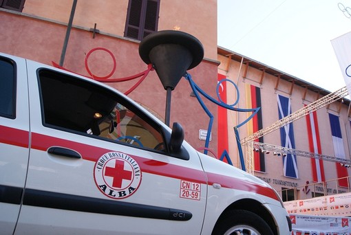 Mezzo della Cri Alba ( foto di repertorio)