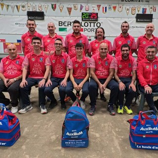 Bocce:  arriva la prima vittoria in casa per l' Auxilium Saluzzo nella A del volo