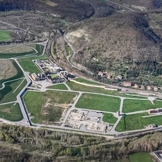 Il complesso dell'ex Acna di Cengio, tra i siti presi in considerazione per la realizzazione dell'impianto