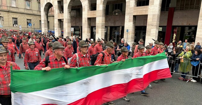 Gli alpini cuneesi a Genova per l'adunata 2026 Gli alpini cuneesi a Genova per l'adunata 2026