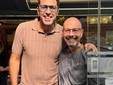 Buffon con il maître Massimo Migliorati Buffon con il maître Massimo Migliorati