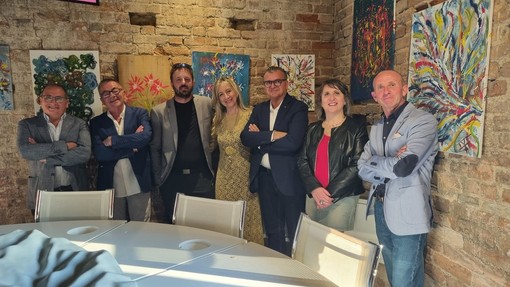 Il vernissage di Universi Paralleli