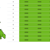 Maltempo in ritirata, da domani la provincia di Cuneo torna in “verde” Maltempo in ritirata, da domani la provincia di Cuneo torna in “verde”