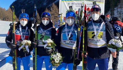 Biathlon, a Pokljuka scattano i campionati Europei juniores: i cuneesi Gaia Brunetto e Nicolò Giraudo tra i convocati