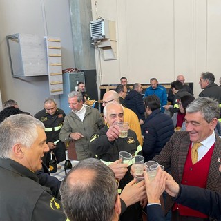 Il saluto del comandante, questa mattina al Comando cuneese