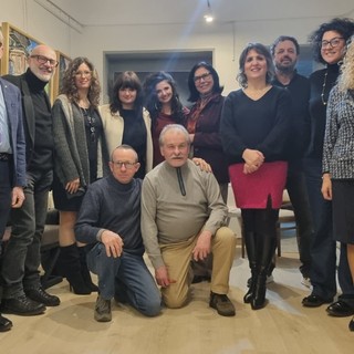 Le Yavanna con gli amici del Caffè letterario di Albedo