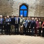 La consegna dei contributi all’Associazione Apea Italia-Amici di Pier e Checco e all’Associazione Ludica