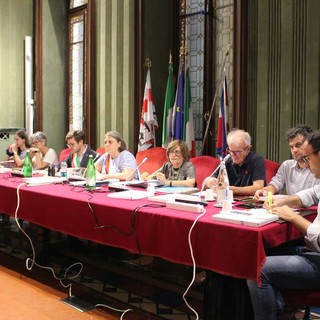 Un momento del consiglio comunale