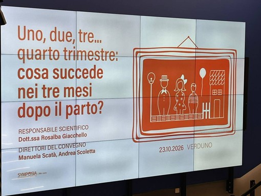 A Verduno un convegno sul “quarto trimestre” e sulle sfide dell’assistenza nei tre mesi dopo il parto
