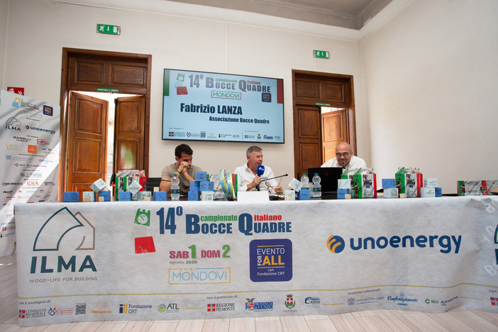 Mondovì si prepara per il campionato italiano di bocce quadre: appuntamento ad agosto