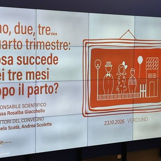 A Verduno un convegno sul “quarto trimestre” e sulle sfide dell’assistenza nei tre mesi dopo il parto