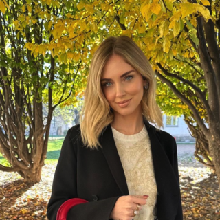 L'influencer Chiara Ferragni in un'immagine tratta dal suo profilo Instagram