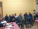 Un'immagine della seduta in frazione S.Giuseppe