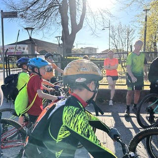 Trinità, buon inizio per il corso di mountain bike organizzato dalla SC Trinità del presidente Cavallero