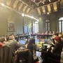 Una seduta del Consiglio comunale albese