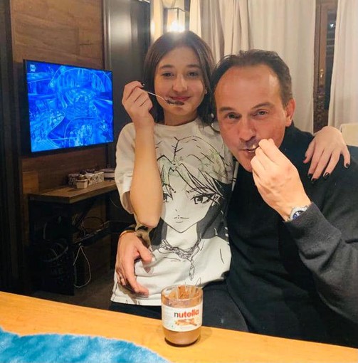Il Nutella Day sul palco dell'Ariston: il presidente Cirio lo celebra con la figlia Carolina su Facebook