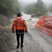Maltempo: il sindaco di Valdieri chiude la strada di accesso alla Regione Terme [FOTO E VIDEO]