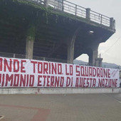 La curva Balilla dello Stadio Filadelfia, a Torino La curva Balilla dello Stadio Filadelfia, a Torino