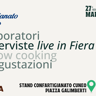 Confartigianato Cuneo alla Fiera del Marrone: un viaggio alla scoperta delle eccellenze del territorio tra interviste, workshop e showcooking