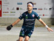 Il capitano Massimo Vacchetto in azione