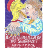 Antonio Mascia in mostra ad Alba con “Il Cartoliniere all’Alba tra Santi e Fanti” Antonio Mascia in mostra ad Alba con “Il Cartoliniere all’Alba tra Santi e Fanti”