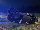 L'auto finita fuori strada alle porte del capoluogo L'auto finita fuori strada alle porte del capoluogo