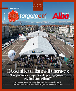 Il padiglione allestito in piazza Galimberti