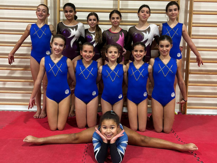 Cuneoginnastica in evidenza ai campionati italiani AICS