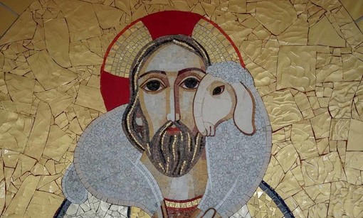 “Gesù buon pastore”, mosaico realizzato dal Centro Aletti di padre Marco Rupnik