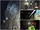 Le immagini delle complesse operazioni di recupero dello scalatore caduto in Valle Maira
