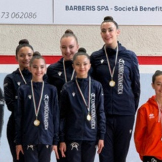 GINNASTICA RITMICA / Ottimi risultati per la Cuneoginnastica alla prima prova regionale d’insieme Silver