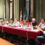 Un momento del consiglio comunale