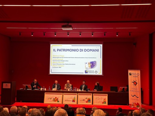 Ieri l’incontro “Patrimoni in evoluzione” nell’auditorium di Banca di Cherasco