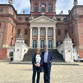 Racconigi, al sopralluogo al Castello Reale i consiglieri Dem Mauro Calderoni ed Emanuela Verzella Racconigi, al sopralluogo al Castello Reale i consiglieri Dem Mauro Calderoni ed Emanuela Verzella