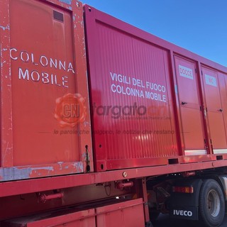 Partita da Cuneo la colonna mobile dei Vigili del Fuoco per fronteggiare l'emergenza in Emilia Romagna Partita da Cuneo la colonna mobile dei Vigili del Fuoco per fronteggiare l'emergenza in Emilia Romagna